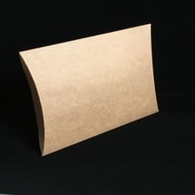 12pçs caixa de travesseiro karft/caixas de papel de presente, caixas maiores tamanho a4 diy caixa de embalagem artesanal para vestuário/joia/presente/lenço/cosméticos 2024 - compre barato