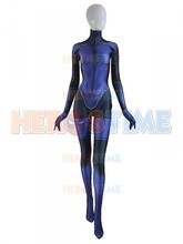 High Quality 3D Print Jill Valentine Cosplay Costume Girl Spandex Superhero Costume Zentai Suit Custom Bodysuit 2024 - buy cheap