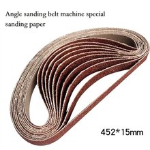 10pcs​ Grinding Polishing Sanding Belt Replaceable Angle Grit Paper Sanding Paper Sander Belts for Angle Grinder Machine 2024 - buy cheap