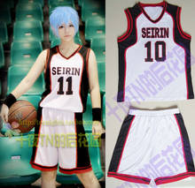 Kuroko no basket No. 11 Kuroko Tetsuya Cosplay Costume Seirin Basket Uniform 2024 - buy cheap