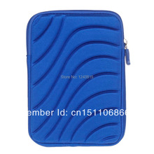 Free shipping High Quality Protective Shock-Proof Water Resistant Nylon Case for 7 Inch Tablet PC-Blue 284867 2024 - купить недорого