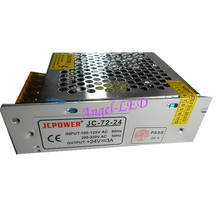 best price DC24V 3A Universal Regulated Switching Power Supply DC24V Voltage transformer for LED strip lamp