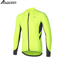 ARSUXEO Men's Outdoor Sports Short Sleeve Cycling Jersey Mountain Bike Bicycle Shirt Full Zipper Quick Dry MTB Jersey 2024 - buy cheap