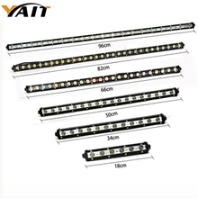 Yait-Barra de luz LED Superfina para todoterreno, luz de trabajo, 18W, 36W, 54W, 72W, 90W, 7 ", 13", 19 ", 25", 32 ", 38", para SUV, 4x4, ATV 2024 - compra barato