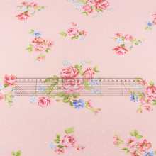 Pink Printed Floral Designs Bedding Twill 100% Cotton Fabric Home Textile Decoration Tecido Sewing Fabric Quilting Patchwork CM 2024 - купить недорого