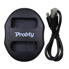 PROBTY EN-EL14 EN EL14 EN-EL14a Dual Channel USB Charger For Nikon D5300 D5200 D5100 D3100 D3200 D3300 P7100 P7000 P7700 DSLR 2024 - buy cheap