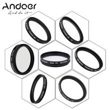 Andoer 40.5mm UV+CPL+Star8+Close-up (+1 +2 +4 +10) Photography Filter for Canon Nikon Sony DSLR Camera Lens 2024 - buy cheap