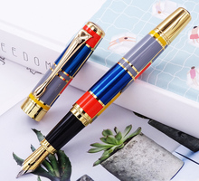 Hero 767 Fountain Pen with Golden Trim Fashion Colored Ink Pen Iridium Medium Nib Great for Gift Graduate Business Office 2024 - buy cheap