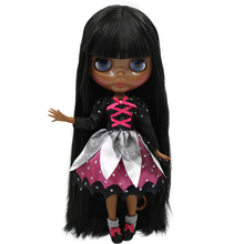 ICY DBS-cuerpo de articulación de cabello negro, muñeca Blyth, n. ° BL9601, piel súper negro, 1/6 BJD Neo ob24 Chica de anime 2024 - compra barato