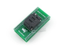 Адаптер программирования тестового разъема Waveshare QFN48 к DIP48 IC, шаг 0,5 мм посылка fn48 MLF48 MLP48 2024 - купить недорого