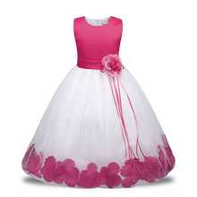 Vestido da menina de verão para meninas vestidos de aniversário crianças roupas princesa vestido de festa crianças roupas pageant vestido de baile 2024 - compre barato