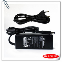 ac adapter Laptop Battery charger for hp nx6325 nx6330 nx6400 nx7300 nx7400 19V 4.74A 90w Power Supply Cord 2024 - buy cheap