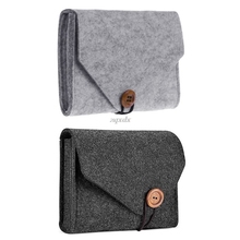 New Felt Pouch Power Bank Storage Bag For Data Cable Mouse Travel Organizer Whosale&Dropship 2024 - buy cheap