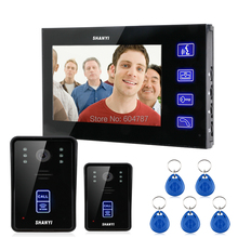 7" Color Monitor Touch Key Video Door Phone Doorbell Intercom System IR Camera 2V1 2024 - buy cheap