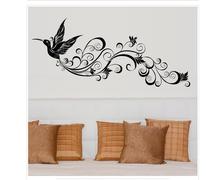 Mew HM19082 birds silhouette sitting room bedroom glass background porch is decorated can remove the wall stickers 2024 - buy cheap