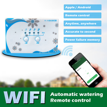 Temporizador de irrigação automática para jardim, controle remoto wi-fi, sistema temporizador de rega de fonte para estufa 2024 - compre barato