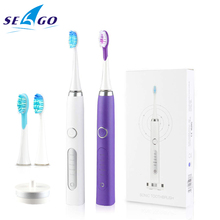 Seago-cepillo de dientes eléctrico 986 para adultos, dispositivo de limpieza profunda con potencia de levitación magnética, 3 cabezales, 2 modos de limpieza Dental 2024 - compra barato