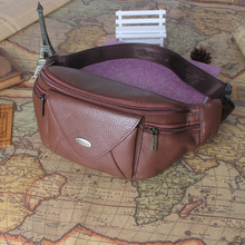 Genuine Leather Belt Waist Bag Men Travel Phone Pouch Wallet Fashion Brand Messenger Shoulder Bags Fanny Pack Chest Bag For Male 2024 - buy cheap