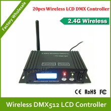 Беспроводной приемник/передатчик DMX с ЖК-цифровым дисплеем 2,4G, Бесплатная доставка 2024 - купить недорого