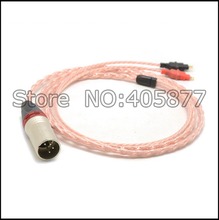 4-контактный XLR Male 5N кабель из чистой меди для наушников HD700, кабель для гарнитуры 2024 - купить недорого