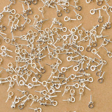 Wholesale 500PCS DIY Jewelry Findings 925 Sterling Silver  Bail Connectors Pendant Beads Cap For Pearl Crystal Bead 2024 - buy cheap
