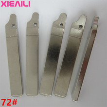 XIEAILI 20Pcs/lot 72# Metal Blank Uncut Flip Remote Key Blade For Citroen C-Triomphe  S214 2024 - buy cheap