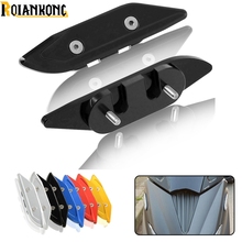 Cnc capa para para-brisa de motocicleta, suporte para espelhos laterais de retrovisores para yamaha tmax 530 tmax530 2014-2018 tmax530 2024 - compre barato