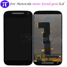 Tela lcd de toque 4.5 "para motorola, digitalizador preto e branco com ferramentas para moto e2 2ª e + 1xt1505 xt1524 xt1511 xt1527 2024 - compre barato