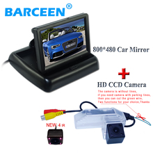 Monitor de respaldo para coche 4,3 "hd lcd waith sistema de visión nocturna 170 lente ángulo cámara trasera para coche mazda6/M6 2009 2024 - compra barato