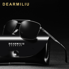 DEARMILIU 2019 Design Men's Polarized Sunglasses Women Driving Alloy Frame Square Sun Glasses Male UV400 Gafas De Sol For Men 2024 - buy cheap