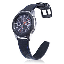 22MM Strap for Samsung Gear S3/Galaxy Watch 3 45mm/46mm Leather Watch Band Carbon Fiber Bracelet for Huawei Watch GT 2 1 46MM 2024 - buy cheap