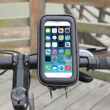 Водонепроницаемый мотоциклетный велосипед, автомобильный держатель для телефона с креплением в виде фильма, чехол для iPhone 5 5S 5C 4,0 "для Samsung S4 Mini 2024 - купить недорого
