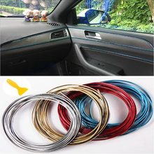 5m Car Interior Mouldings Trim Decorative Strip Line for Renault Koleos Clio Scenic Megane Duster Sandero Captur Twingo 2024 - buy cheap