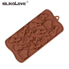 SILIKOLOVE  Music Shape cake chocolate silicone molds  Pastry baking Tools decorating  Eco-Friendly Kitchen Bakeware 2024 - buy cheap