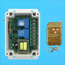 220v Two way Wireless remote control switch,2000W Power Forward Reverse Motor Wireless Controller,J15190 2024 - buy cheap