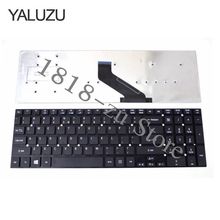 Teclado yalumzu inglês, teclado sem moldura para acer aspire ES1-512 2024 - compre barato