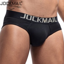 JOCKMAIL 2019 New Sexy Men Underwear Briefs Bikini Gay Underwear Trunks Shorts pouch Underpants Man Briefs Thread cotton Panties 2024 - buy cheap