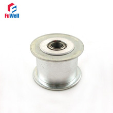 2pcs HTD5M 15T Timing Idler Pulley without Teeth 3/4/5/6/7/8/9mm Bore Idle Pulley 16/21mm Belt Width Bearing Synchronous Wheel 2024 - buy cheap