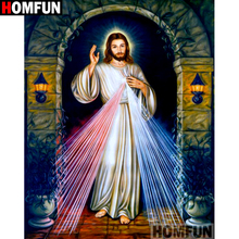 Homfun Full Square/Round Drill 5D DIY Diamond Painting "Religious figure"3D Embroidery Cross Stitch Home Decor Gift A09411 2024 - buy cheap