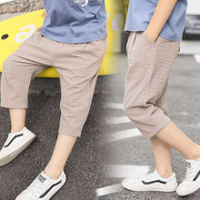 Fashion Summer Short Pants Age For 4 5 6 8 10 13 Children Elastic Waist High Quality Boys Shorts Kids Clothes Boys Short Pant 2024 - buy cheap