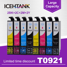 2 Set 92 92N T0921 T0921N T0924N ink Cartridge for Epson Stylus C91 CX4300 T27 T26 TX106 TX109 TX117 Printer Full Ink Cartridges 2024 - buy cheap