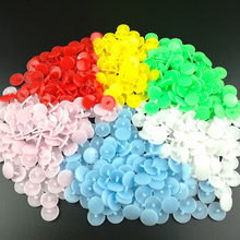 100 Sets T5 Baby Resin Snap Buttons Plastic Snaps Clothing Accessories Press Stud Fasteners Snap Buttons 2024 - buy cheap