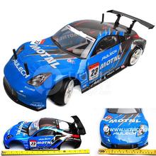Ewellsold 012 190mm PVC painted Shell body for 1:10 1/10 RC car  red/blue color 2pcs/lot 2024 - buy cheap
