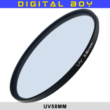 Hot Sale 58 mm Ultra-Violet 58mm UV lens filter  for canon D3100 D5100 D7000 For nikon sony Camera Accessories 2024 - buy cheap