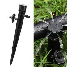 20pcs Adjustable Water Flow Irrigation Drippers Sprinkler Emitter Drip System 360 degree spraying 8 holes 2024 - buy cheap