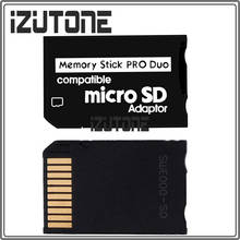 100% гарантия Micro SD TF для Memory Stick MS Pro Duo Card адаптер Бесплатная доставка; 500 шт./лот 2024 - купить недорого