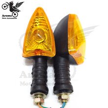 Accesorios universales para motocicleta, señal de giro de motocicleta para yamaha, moto, suzuki, LED, honda, luz intermitente ámbar indicadora 2024 - compra barato