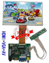 Raspberry Pi-Placa de transmisión de marcha atrás con HDMI, VGA, AV, pantalla LCD TFT de 7 pulgadas, 800x480 (RGB) 2024 - compra barato