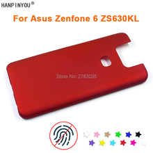 Для Asus Zenfone 6 6z ZS630KL 6,4 "Новый ультратонкий гладкий матовый чехол для ПК с защитой от отпечатков пальцев Жесткий защитный чехол 2024 - купить недорого