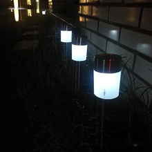 Luz solar de aço inoxidável 2019, piso pino, luz led, gramado, área externa, jardim, ambiente externo, luz solar, brilha no escuro 2024 - compre barato